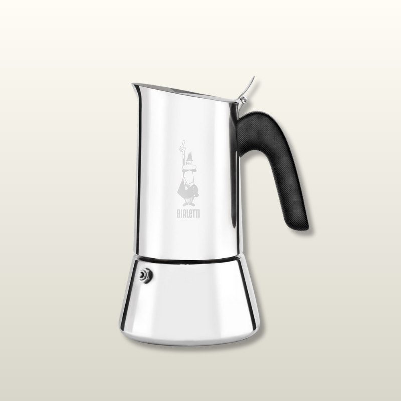 Bialetti New Venus Induction stainless espresso maker