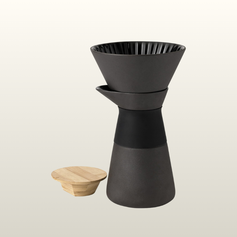 Stelton Theo Slow Brew Coffee Maker, Black