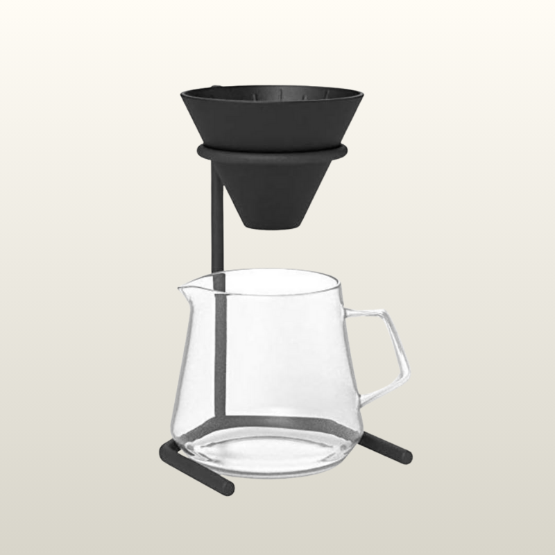 KINTO SCS-S04 Brewer Stand Set, 4 Cups