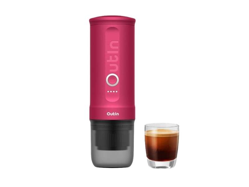 OutIn Nano portable electric self-heating espresso maker for travel