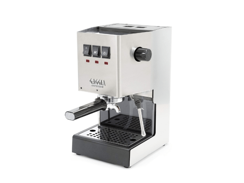 Gaggia Classic Evo Pro RI9380/46 espresso machine in brushed stainless steel