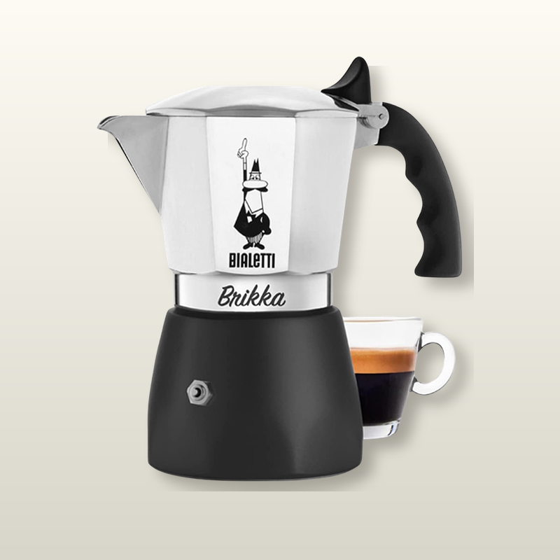 Bialetti Brikka moka pot